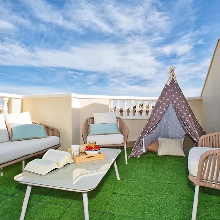 Playa Santa Ana - Comodo Con Piscina, Terraza Y Parking, A 2 Minutos De La Playa דניה